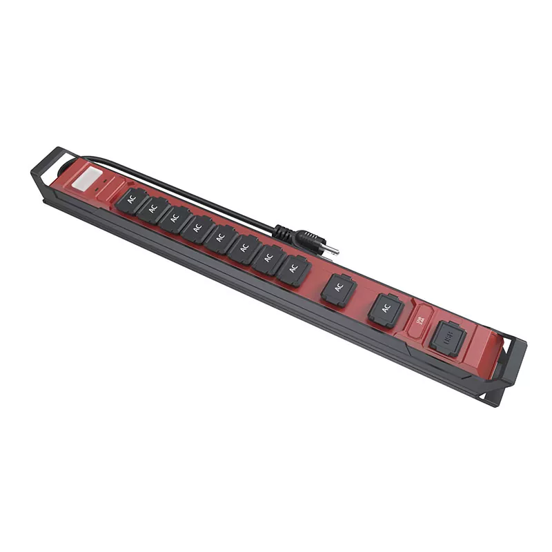 10 uttag Vattentät Usb Power Strip